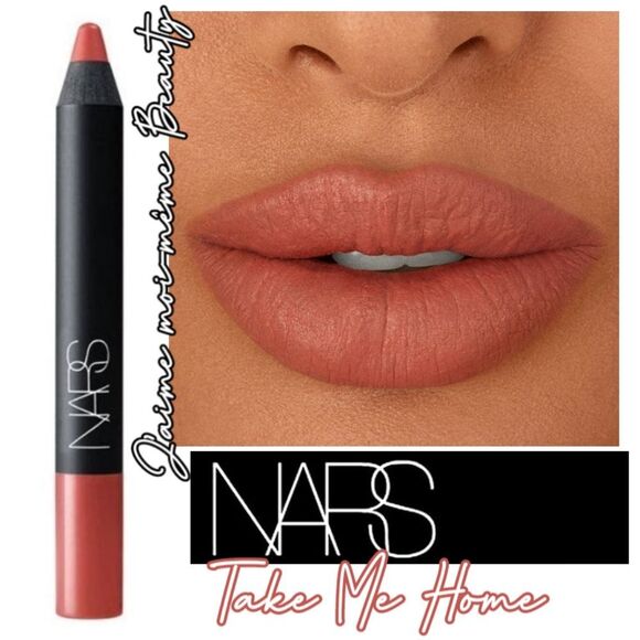 NARS Velvet Lip Pencil in Take Me Home (Tan Rose Metallic Pearl Finish) - Picture 1 of 14